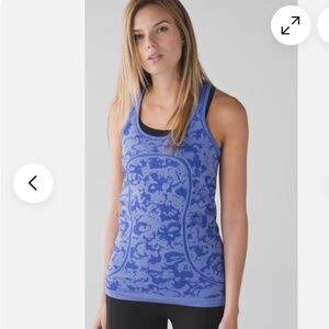 Lululemon Swiftly Tech Racerback Light Blue Size 6